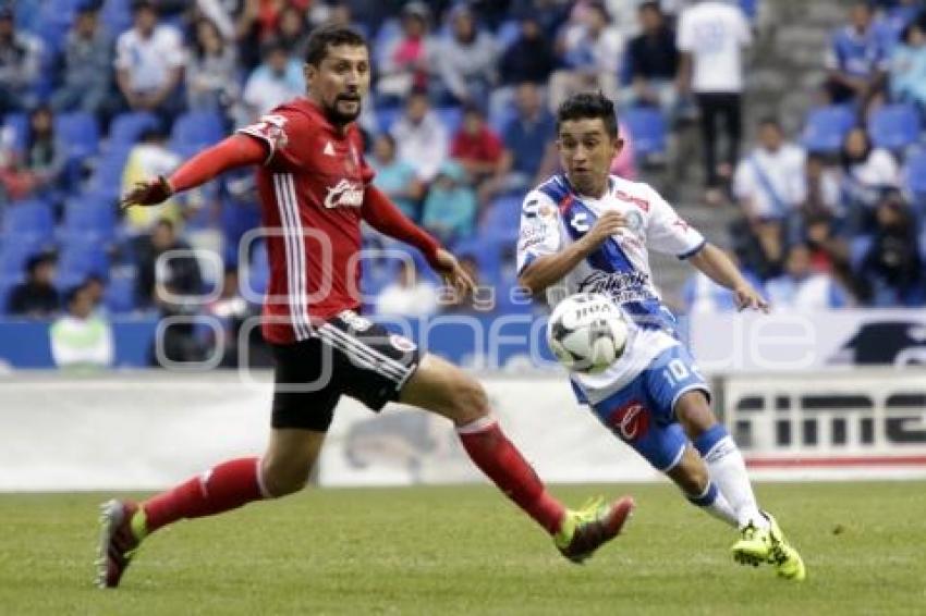 FÚTBOL . CLUB PUEBLA VS XOLOS
