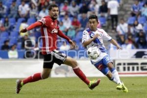 FÚTBOL . CLUB PUEBLA VS XOLOS