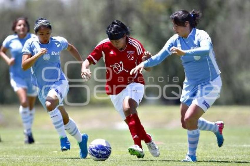 FÚTBOL . LEONAS MORELOS VS REAL CELESTE