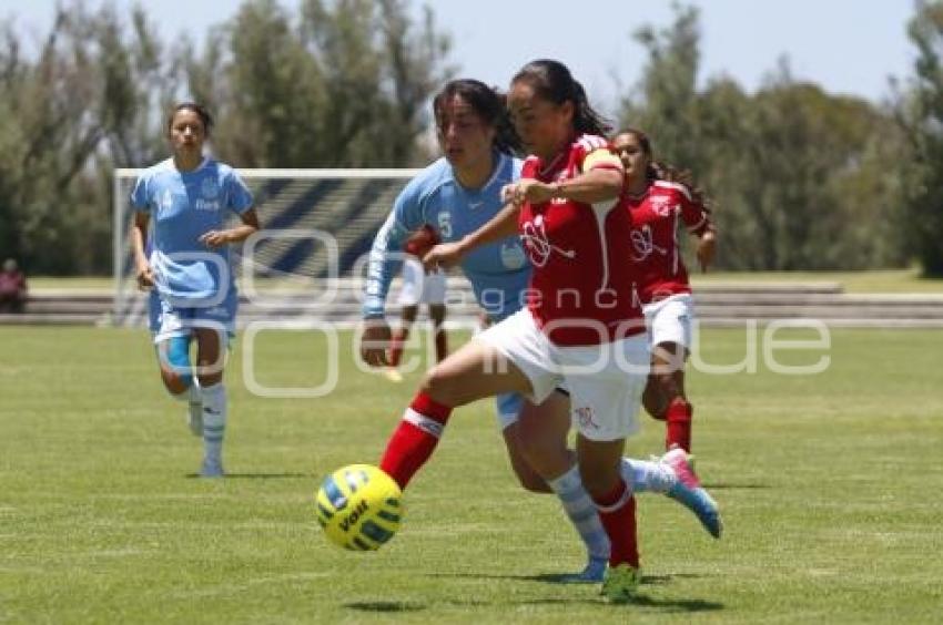 FÚTBOL . LEONAS MORELOS VS REAL CELESTE