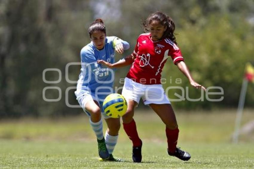 FÚTBOL . LEONAS MORELOS VS REAL CELESTE