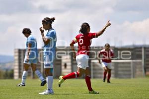 FÚTBOL . LEONAS MORELOS VS REAL CELESTE