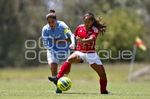 FÚTBOL . LEONAS MORELOS VS REAL CELESTE