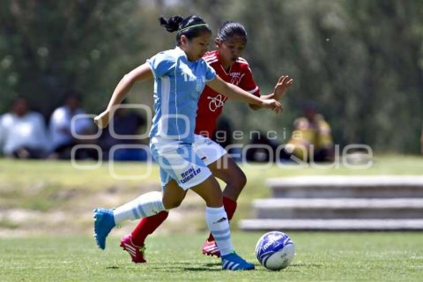 FÚTBOL . LEONAS MORELOS VS REAL CELESTE