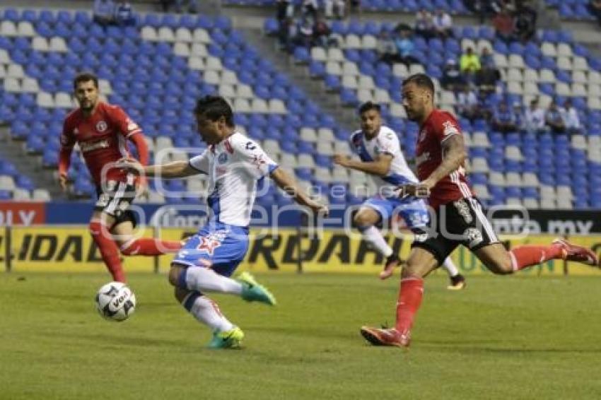 FÚTBOL . CLUB PUEBLA VS XOLOS