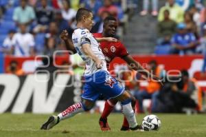 FÚTBOL . CLUB PUEBLA VS XOLOS