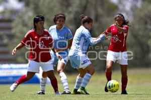 FÚTBOL . LEONAS MORELOS VS REAL CELESTE