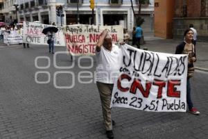 MANIFESTACIÓN MAESTROS CNTE