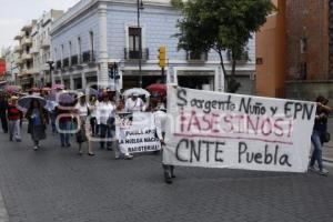 MANIFESTACIÓN MAESTROS CNTE