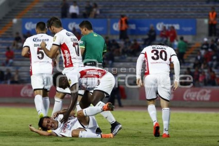 FÚTBOL . LOBOS BUAP VS XOLOS