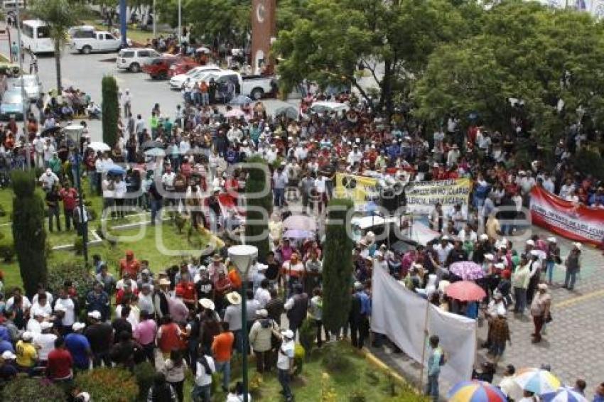 MANIFESTACIÓN DE COMERCIANTES