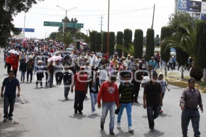 MANIFESTACIÓN DE COMERCIANTES