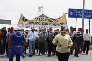 MANIFESTACIÓN DE COMERCIANTES