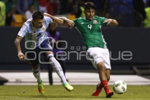 FÚTBOL . MÉXICO VS ARGENTINA