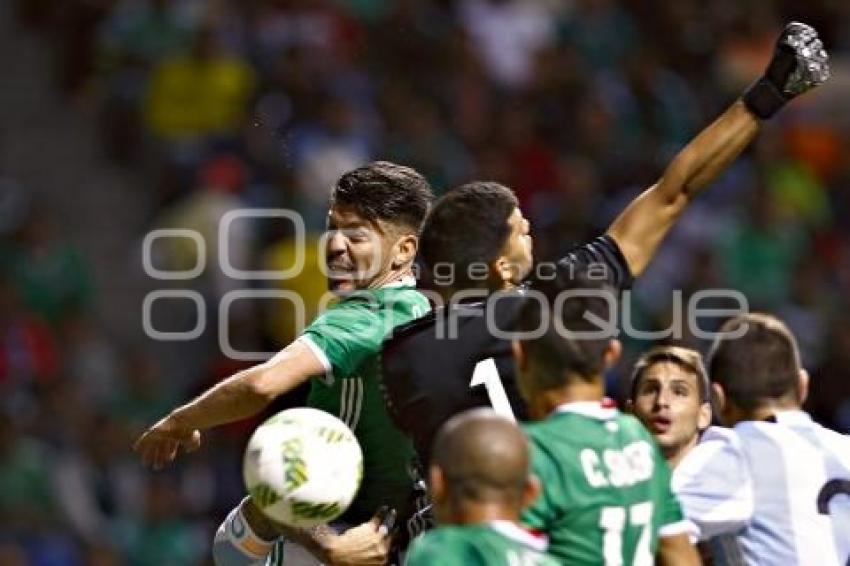 FÚTBOL . MÉXICO VS ARGENTINA