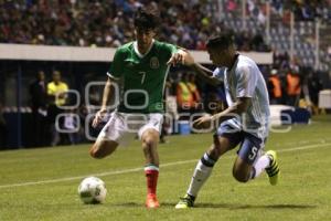 FÚTBOL. MÉXICO VS ARGENTINA