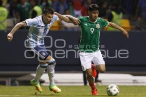 FÚTBOL . MÉXICO VS ARGENTINA