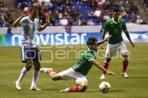 FÚTBOL . MÉXICO VS ARGENTINA