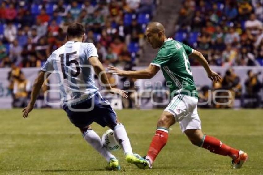 FÚTBOL . MÉXICO VS ARGENTINA