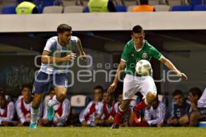 FÚTBOL . MÉXICO VS ARGENTINA