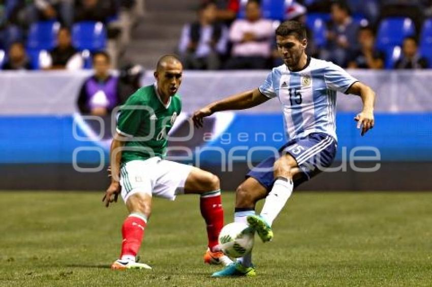 FÚTBOL . MÉXICO VS ARGENTINA