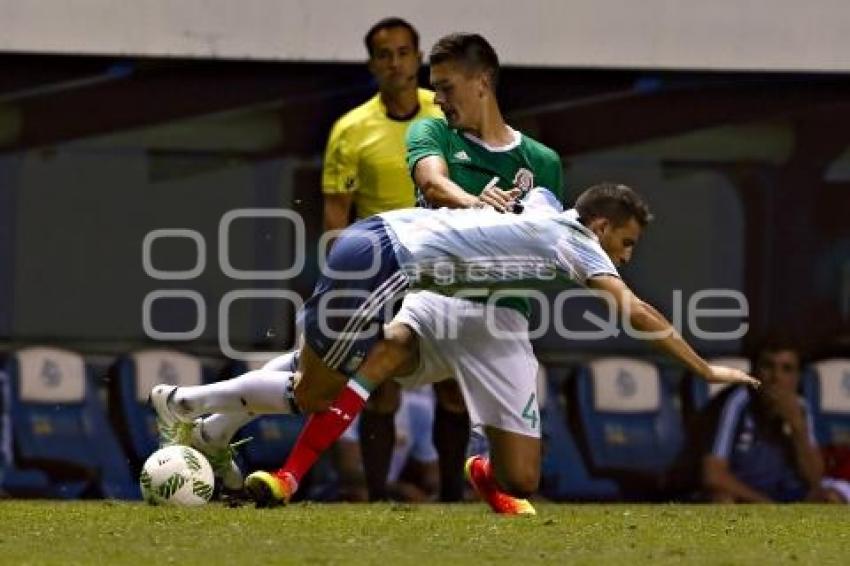 FÚTBOL . MÉXICO VS ARGENTINA