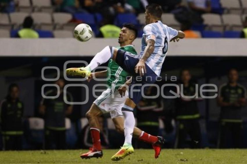 FÚTBOL . MÉXICO VS ARGENTINA