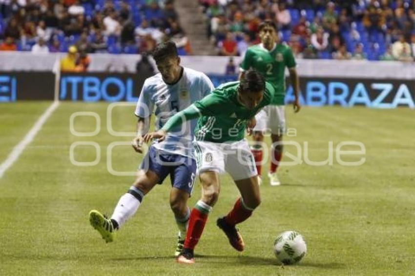 FÚTBOL . MÉXICO VS ARGENTINA