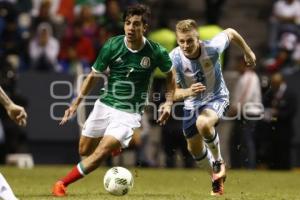 FÚTBOL . MÉXICO VS ARGENTINA