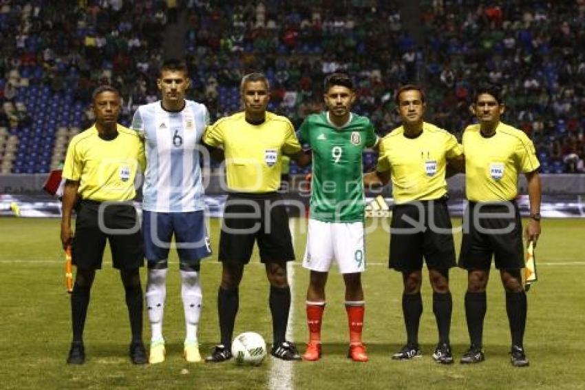 FÚTBOL . MÉXICO VS ARGENTINA