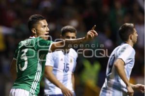 FÚTBOL . MÉXICO VS ARGENTINA