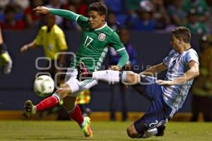 FÚTBOL . MÉXICO VS ARGENTINA