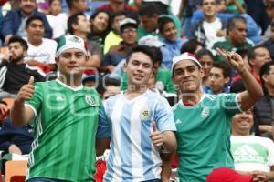 FÚTBOL . MÉXICO VS ARGENTINA