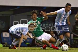 FÚTBOL . MÉXICO VS ARGENTINA