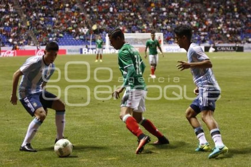 FÚTBOL . MÉXICO VS ARGENTINA