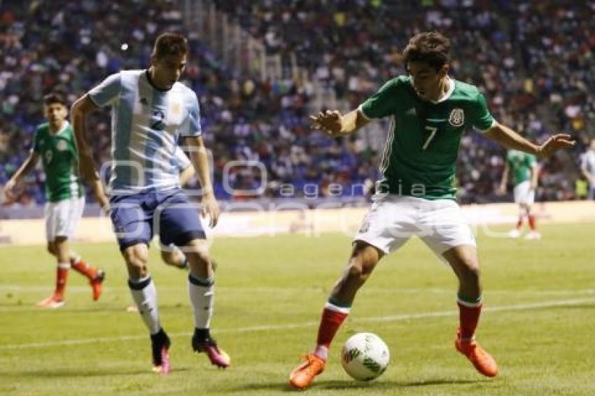 FÚTBOL . MÉXICO VS ARGENTINA