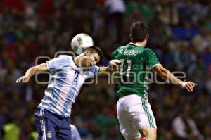 FÚTBOL . MÉXICO VS ARGENTINA