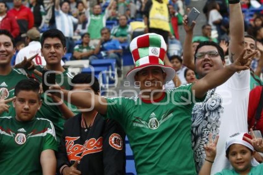 FÚTBOL . MÉXICO VS ARGENTINA