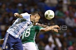 FÚTBOL . MÉXICO VS ARGENTINA