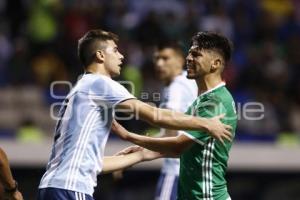 FÚTBOL . MÉXICO VS ARGENTINA