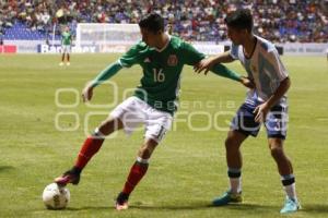 FÚTBOL . MÉXICO VS ARGENTINA