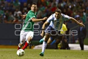 FÚTBOL . MÉXICO VS ARGENTINA