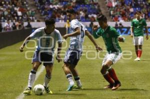 FÚTBOL . MÉXICO VS ARGENTINA