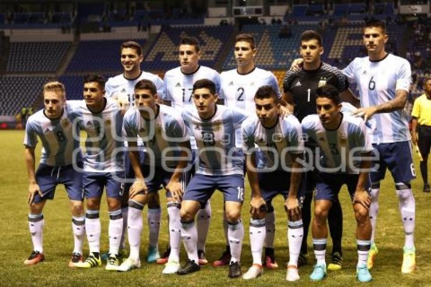 FÚTBOL . MÉXICO VS ARGENTINA