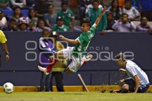 FÚTBOL . MÉXICO VS ARGENTINA