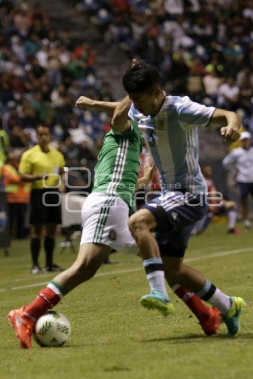 FÚTBOL. MÉXICO VS ARGENTINA