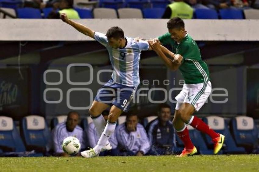 FÚTBOL . MÉXICO VS ARGENTINA