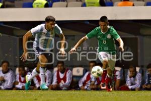 FÚTBOL . MÉXICO VS ARGENTINA