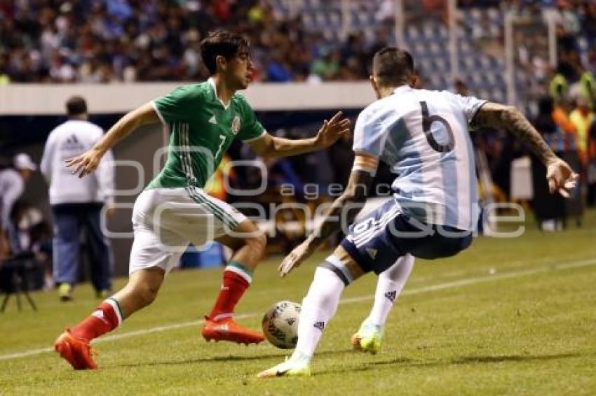 FÚTBOL . MÉXICO VS ARGENTINA