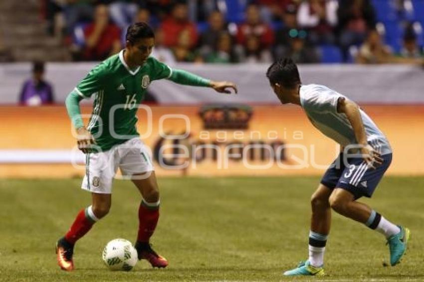 FÚTBOL . MÉXICO VS ARGENTINA